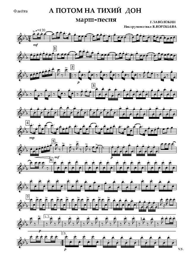А потом на тихий Дон. Марш-песня. Г. Заволокин. Инстр. В. Воробьева_Страница_01.jpg