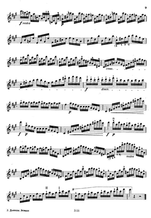 Данкля Ш. Этюды для скрипки op.73_Страница_09.jpg