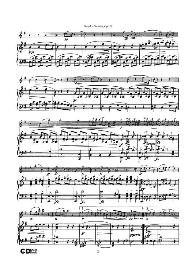 Дворжак А. Сонатина для скрипки и фортепиано_Страница_02.jpg