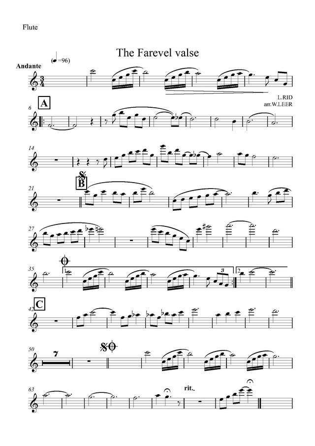 Farewell Waltz, The. L. Rid. Arr. by W. Leer - Партии_Страница_01.jpg