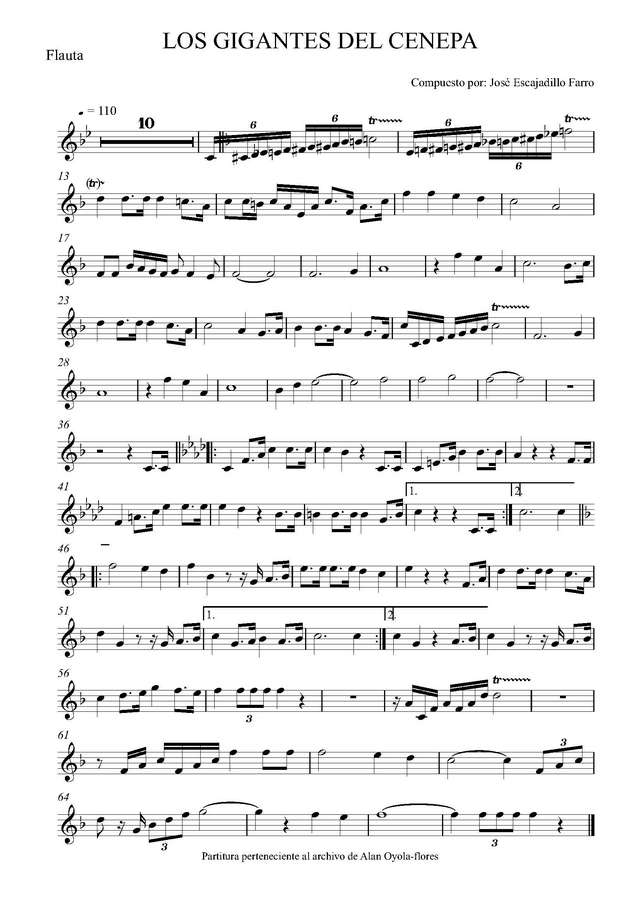 Gigantes del Cenepa, Los. Marcha e Himno Triunfal. José Eloy Escajadillo Farro. Партии_Страниц...jpg