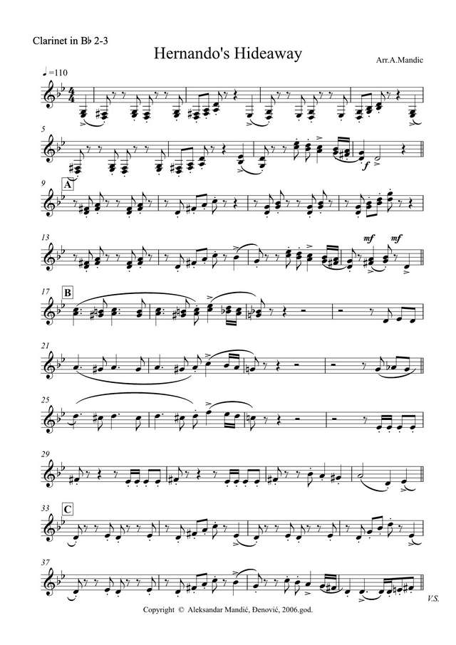 Hernando‘s Hideaway. Adler R., Ross J (партии)_01.jpg