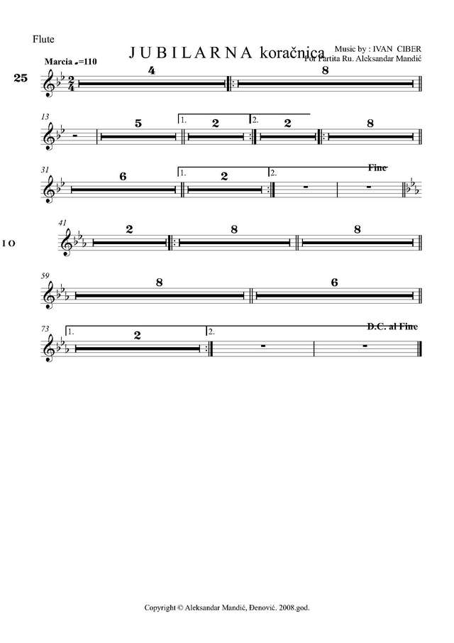 Jubilarna koračnica. Ivan Ciber. Аранж. Александар Мандиħ - Партии_Страница_01.jpg