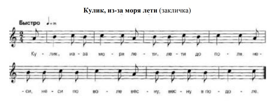 Кулик, из-за моря лети. (Ноты).jpg