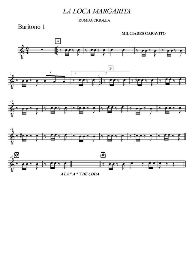 La Loca Margarita. Garavito Wheeler M (партии)_01.jpg