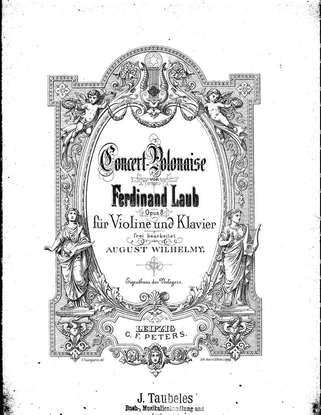 Лауб Ф. Концертный полонез для скрипки и фортепиано op.8_Страница_01.jpg