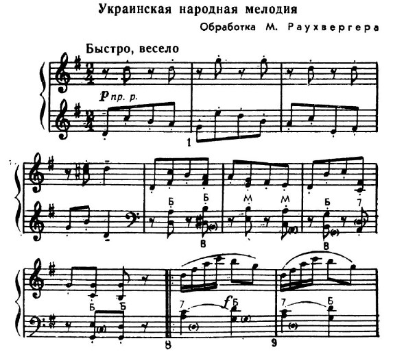 Пляска с султанчиками. М. Раухвергер, А. Гутман. (Ноты 1).jpg