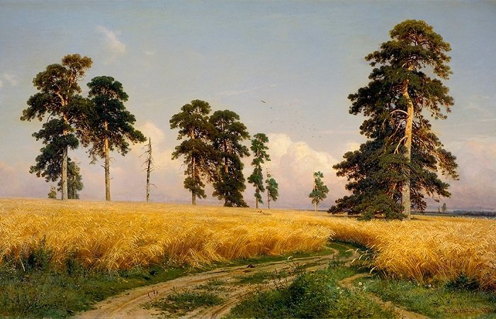 Рожь. И. Шишкин. 1878..jpg