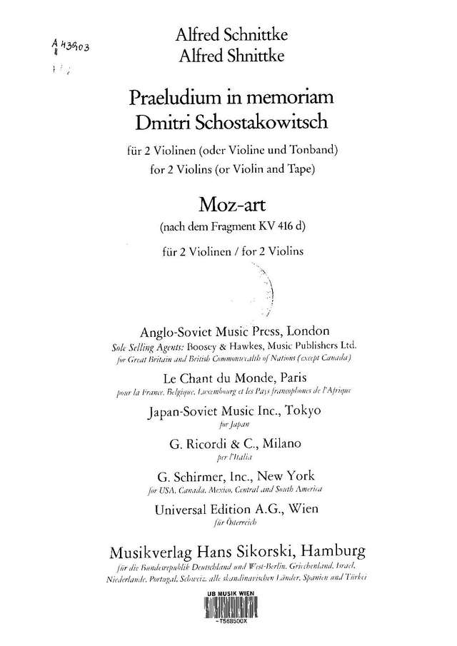 Шнитке А. Прелюдия памяти Шостаковича, Moz-Art для двух скрипок_Страница_01.jpg