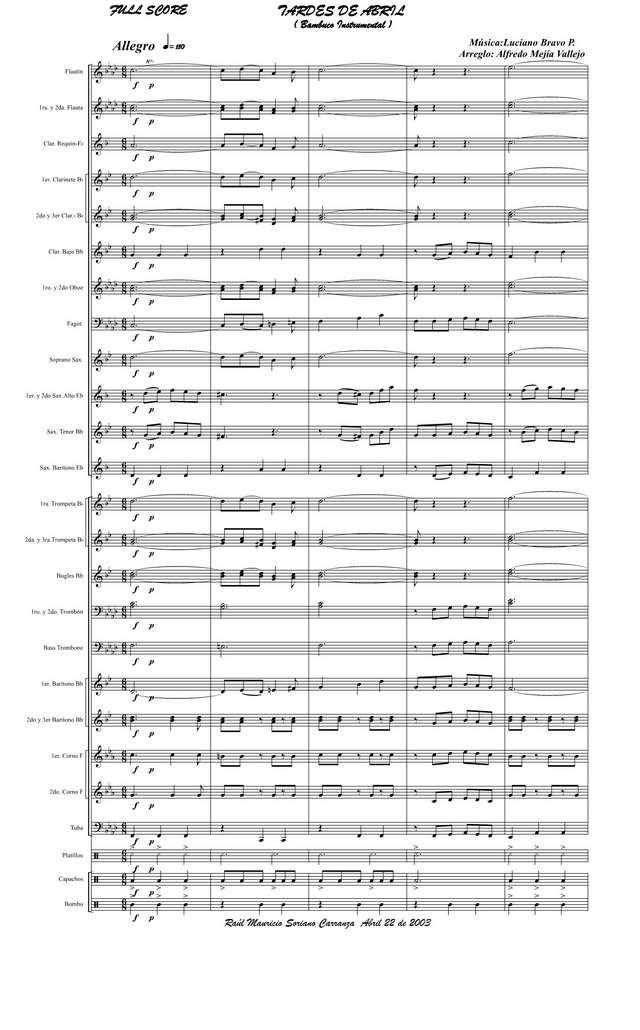 Tardes de abril. Bravo P. L (партии)_01.jpg