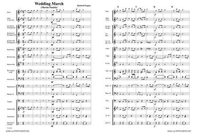 Wedding March (Marcia Nuziale). Richard Wagner (партитура)_Страница_1.jpg