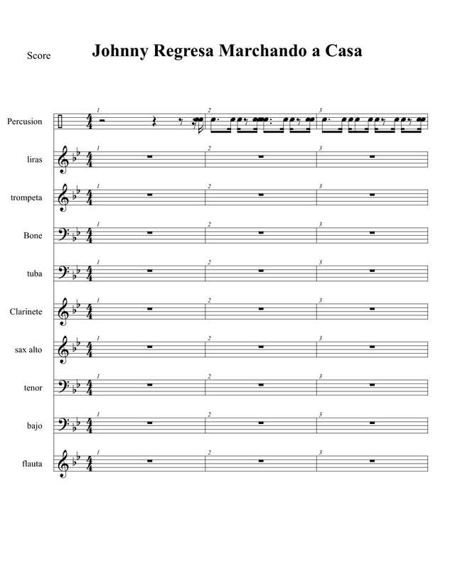 When Johnny Comes Marching Home. American Military March. (партитура)_01.jpg