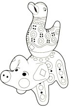 Дымковская игрушка. Раскраска 009.jpg
