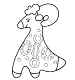 Дымковская игрушка. Раскраска 021.jpg