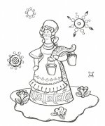 Дымковская игрушка. Раскраска 026.jpg