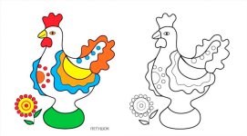 Дымковская игрушка. Раскраска 033.jpg