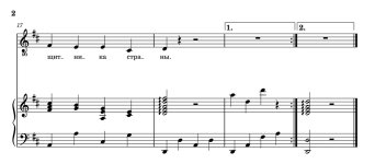 Праздник есть один хороший. С. Иванова. (Ноты 2).jpg