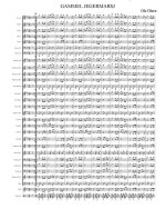 Gammel jegermarsj. Ole Olsen. Arr. Øyvind Strand (партитура)_Страница_1.jpg