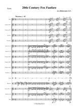20th Century Fox Fanfare. Alfred Newman. Arr. by O. Biloborodov (партитура)_1 (1).jpg
