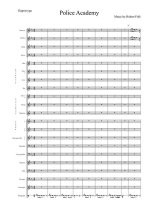 Марш из кинофильма «Полицейская академия». Роберт Фолк (партитура)_01.jpg